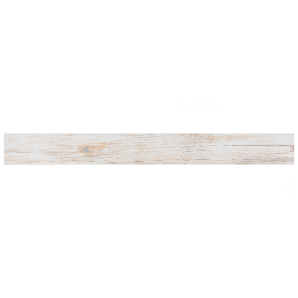 Melvin White 2-7/8 in. x 26-1/2 in. Porcelain Floor and Wall Tile