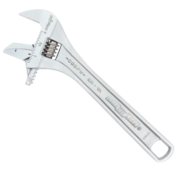 808PW 8-inch Reversible Jaw Adjustable Wrench
