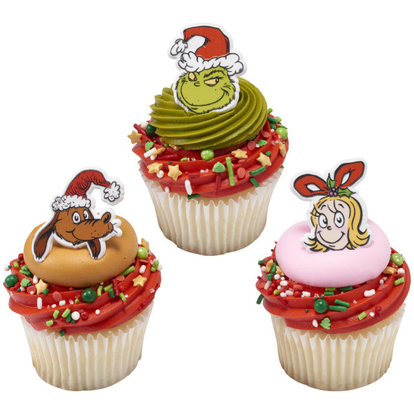How The Grinch Stole Christmas Assortment Cupcake Rings