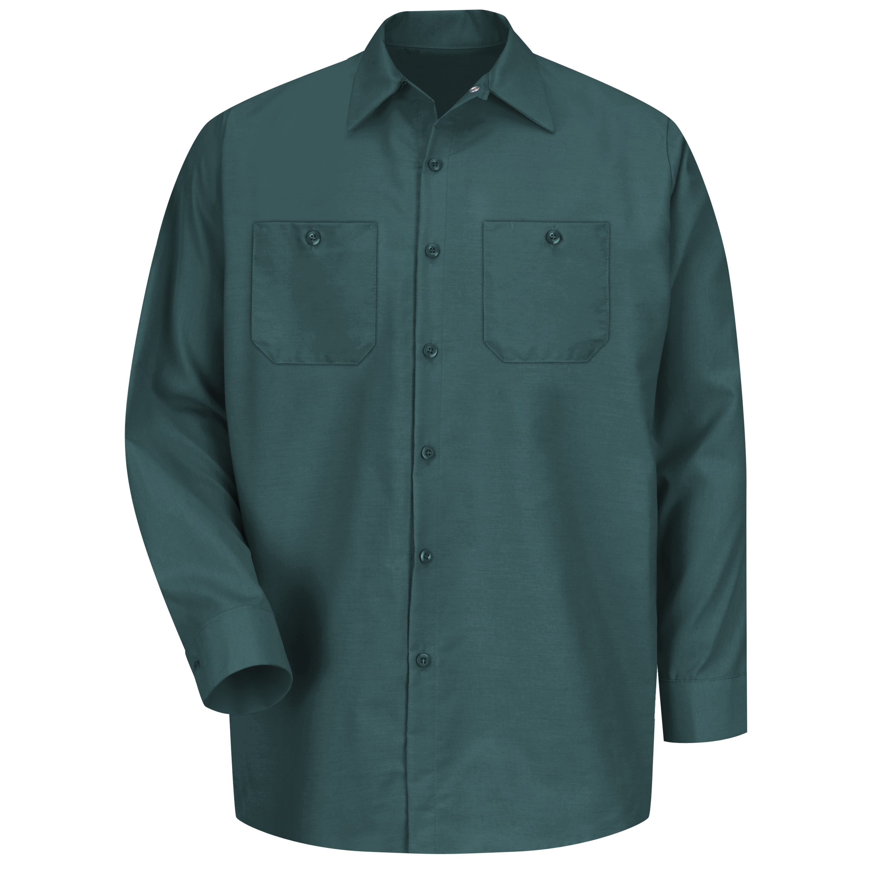 Red Kap Men's Long Sleeve Industrial Work Shirt