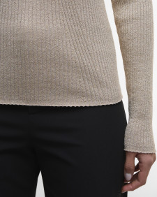 Stella Ribbed Jumper Oat