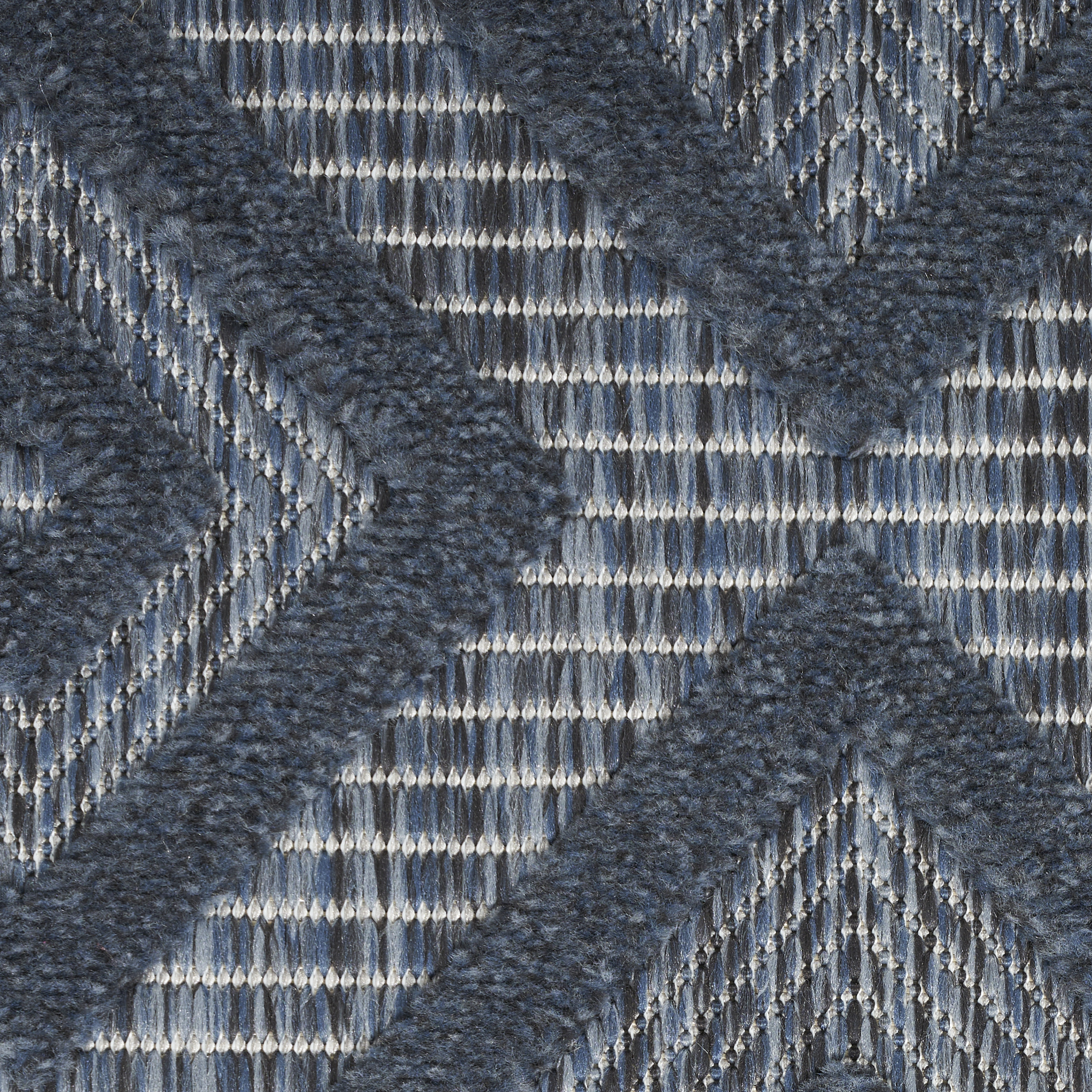 Nourison Versatile 8' x 10' Navy Blue Modern Rug