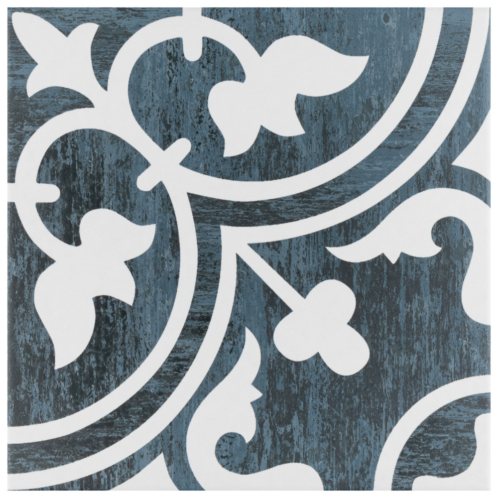 Sample – Cassis Arte Black Night Porcelain Floor and Wall Tile