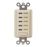 Electronic Countdown Timer with Preset Times, Ivory
