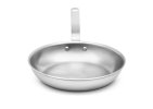 10-inch Wear-Ever® aluminum fry pan with natural finish and plated handle