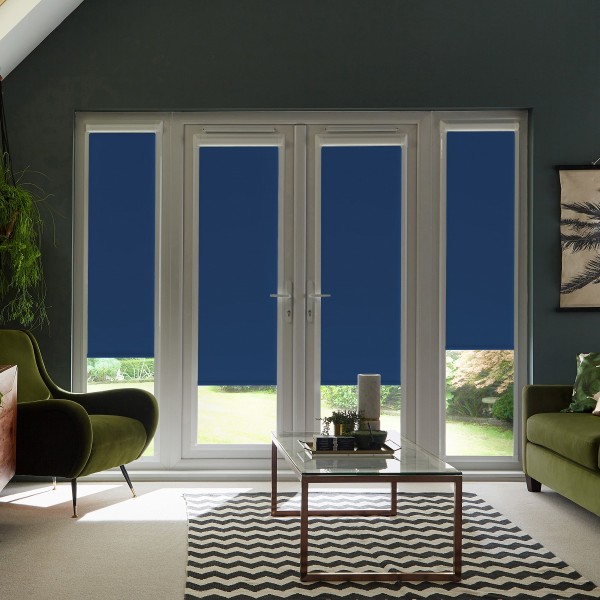 Warren Blue Roller Blind