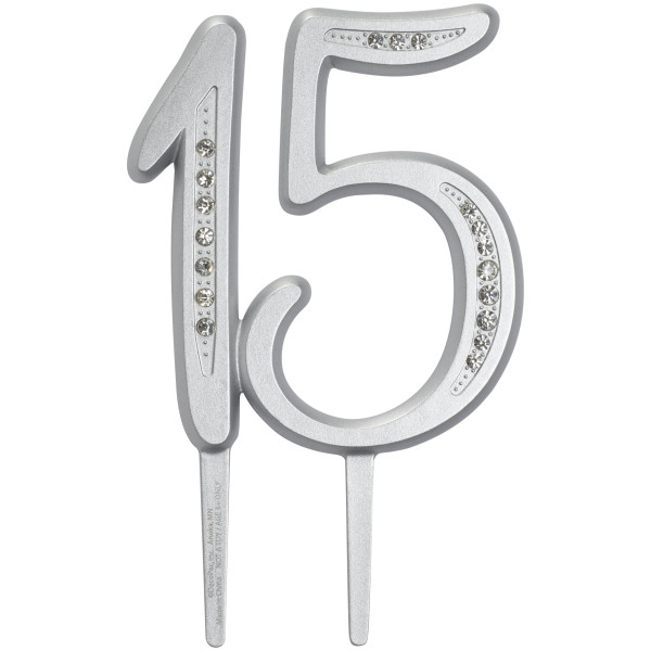 15 Diamond Milestone Monogram