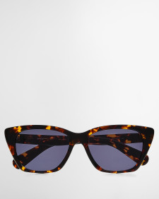 Occhiali da sole dal taglio Cat-eye rettangolare 