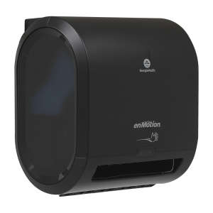 Georgia Pacific, enMotion Impulse, Electronic Roll Towel Dispenser, Black