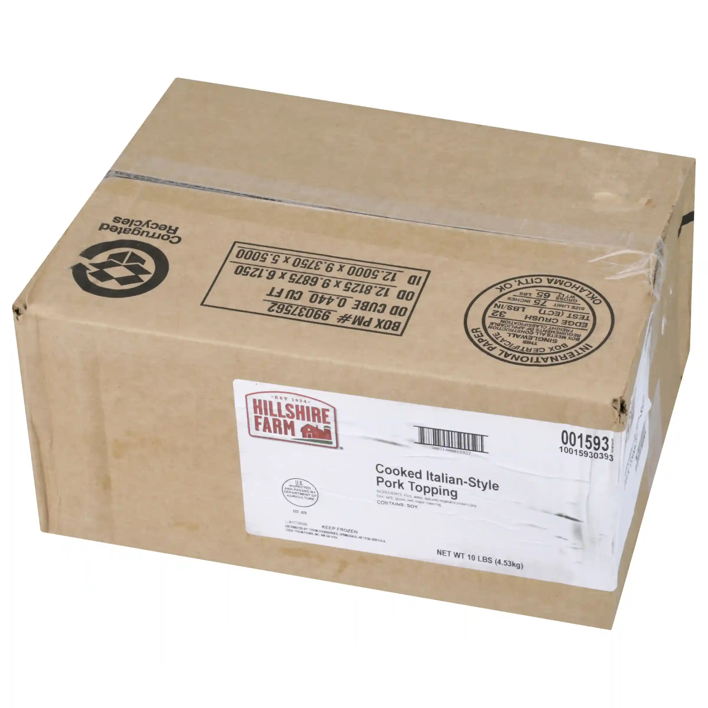 Hillshire Farm® Cooked Italian Style Pork Pizza Topping (Regular Chunk)_image_5