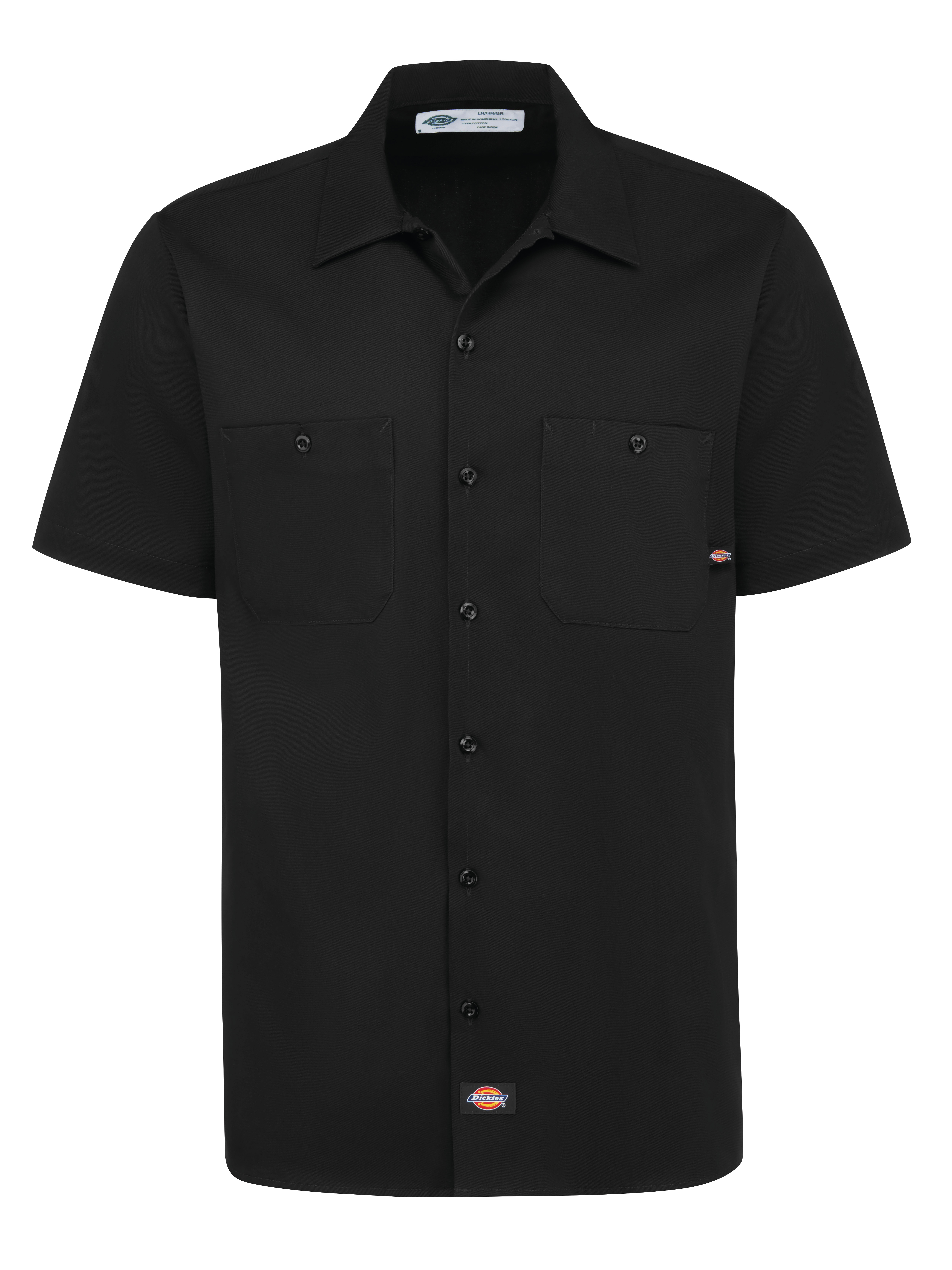 Men‘s Industrial Cotton Short-Sleeve Work Shirt-Dickies