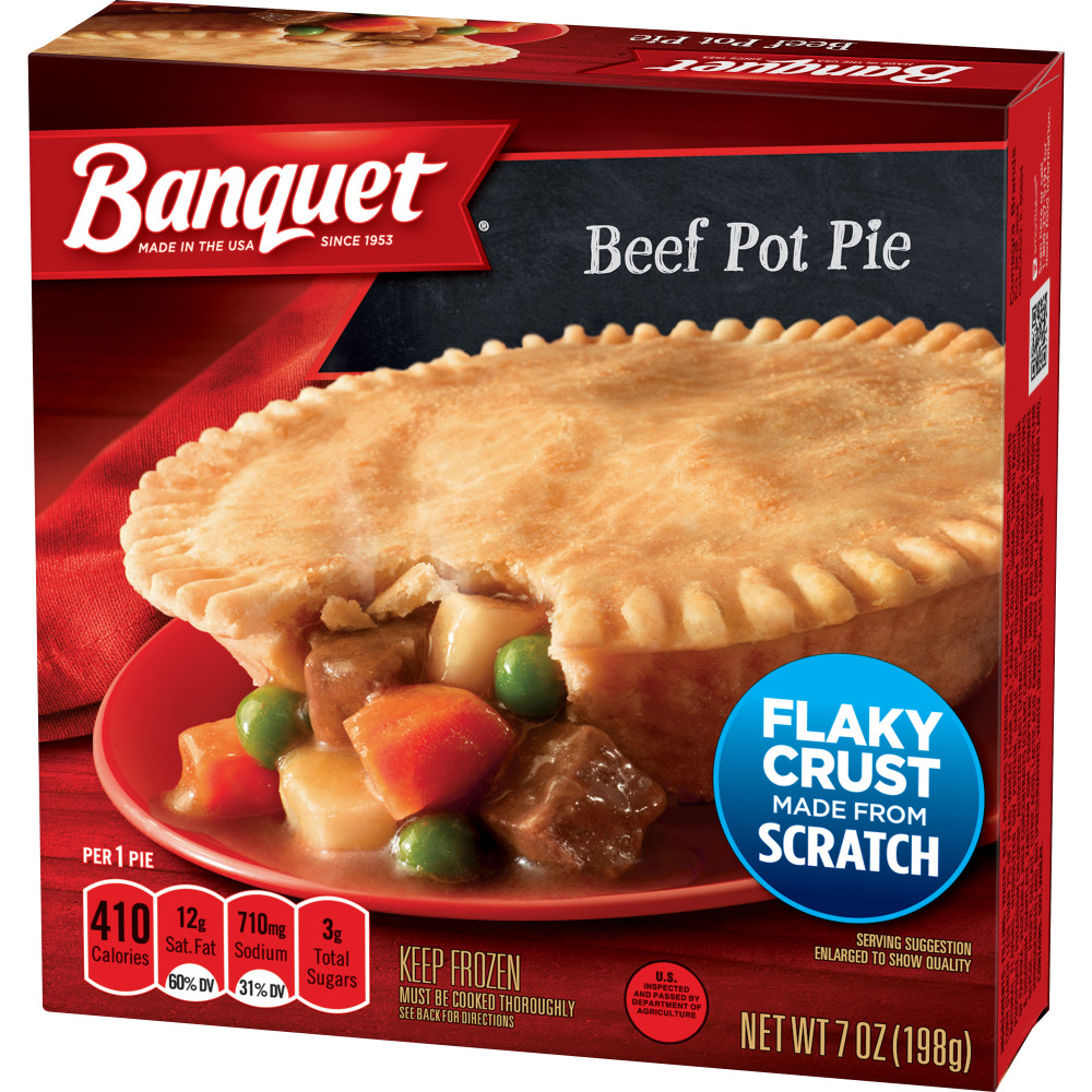 BANQUET Beef Pot Pie For Dollar General Conagra Foodservice