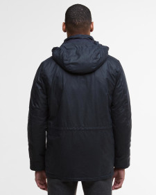 Winter Sapper Waxed Jacket Navy/Midnight Oak