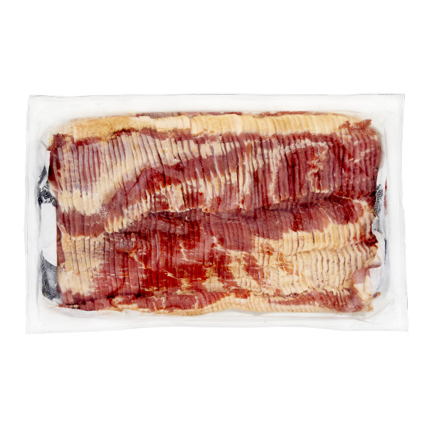 OLD SMOKEHOUSE(r) Bacon, Applewood, Bulk, Sliced 7/9, 15 lb . C1CB - Front Center Inner Pack (Hi Res)