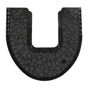 Fresh Products, P-Shield Commode Mat, 22.25"x22.625", No Added Odor