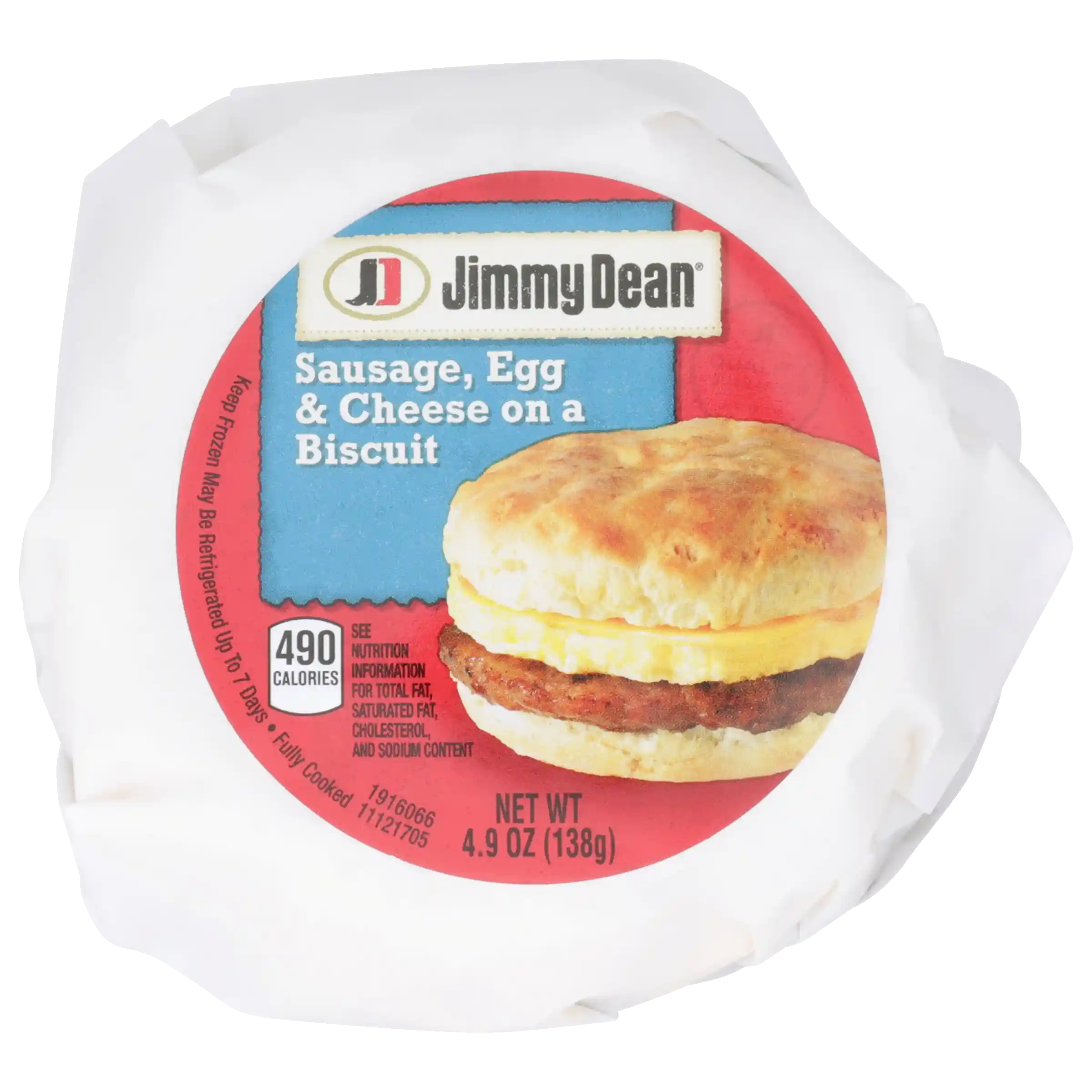 Jimmy Dean® Sausage, Egg & Cheese Biscuit_image_11
