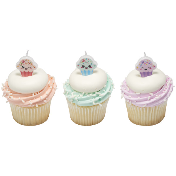 Cupcake Shaped Candles