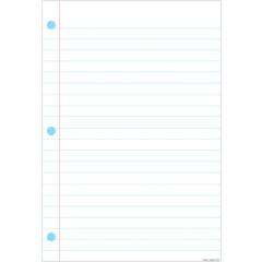 Smart Poly&trade; Notebook Page Chart, Dry-Erase Surface, 13" x 19"