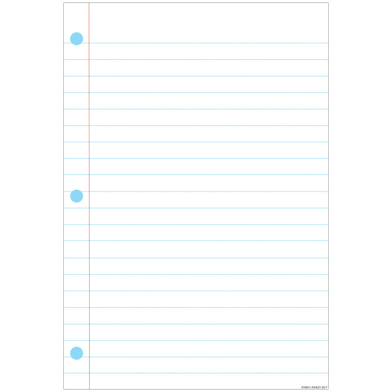 Smart Poly™ Notebook Page Chart, Dry-Erase Surface, 13" x 19"