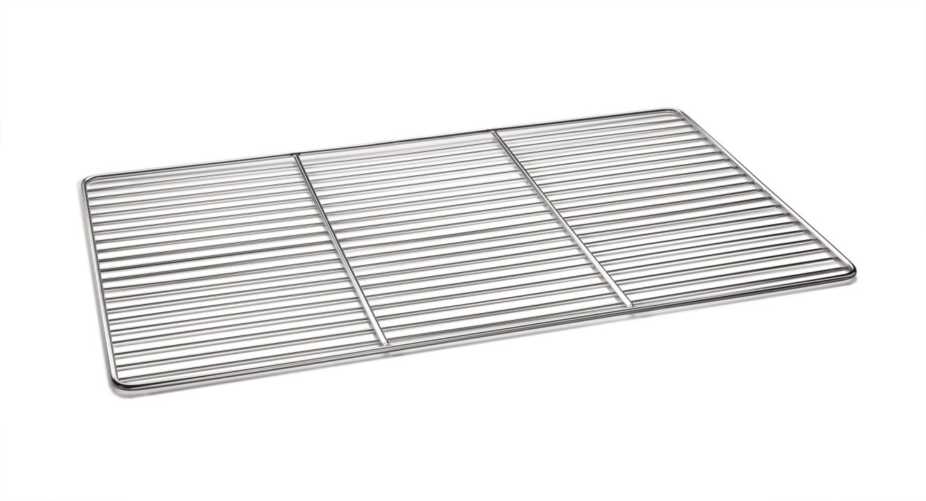 Grille GN pour four de taille 2/1 en acier inoxydable