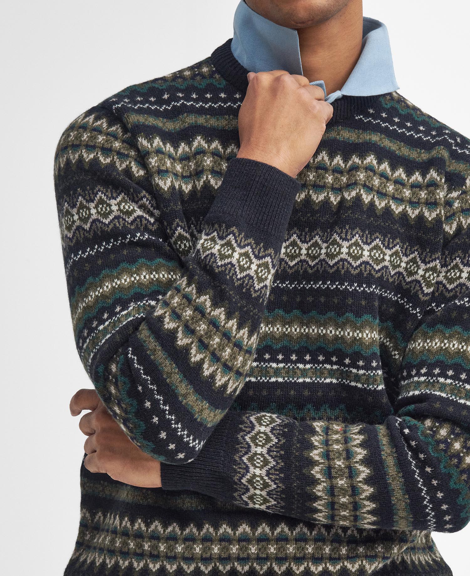 Maglia a girocollo Case Fair Isle image number 4