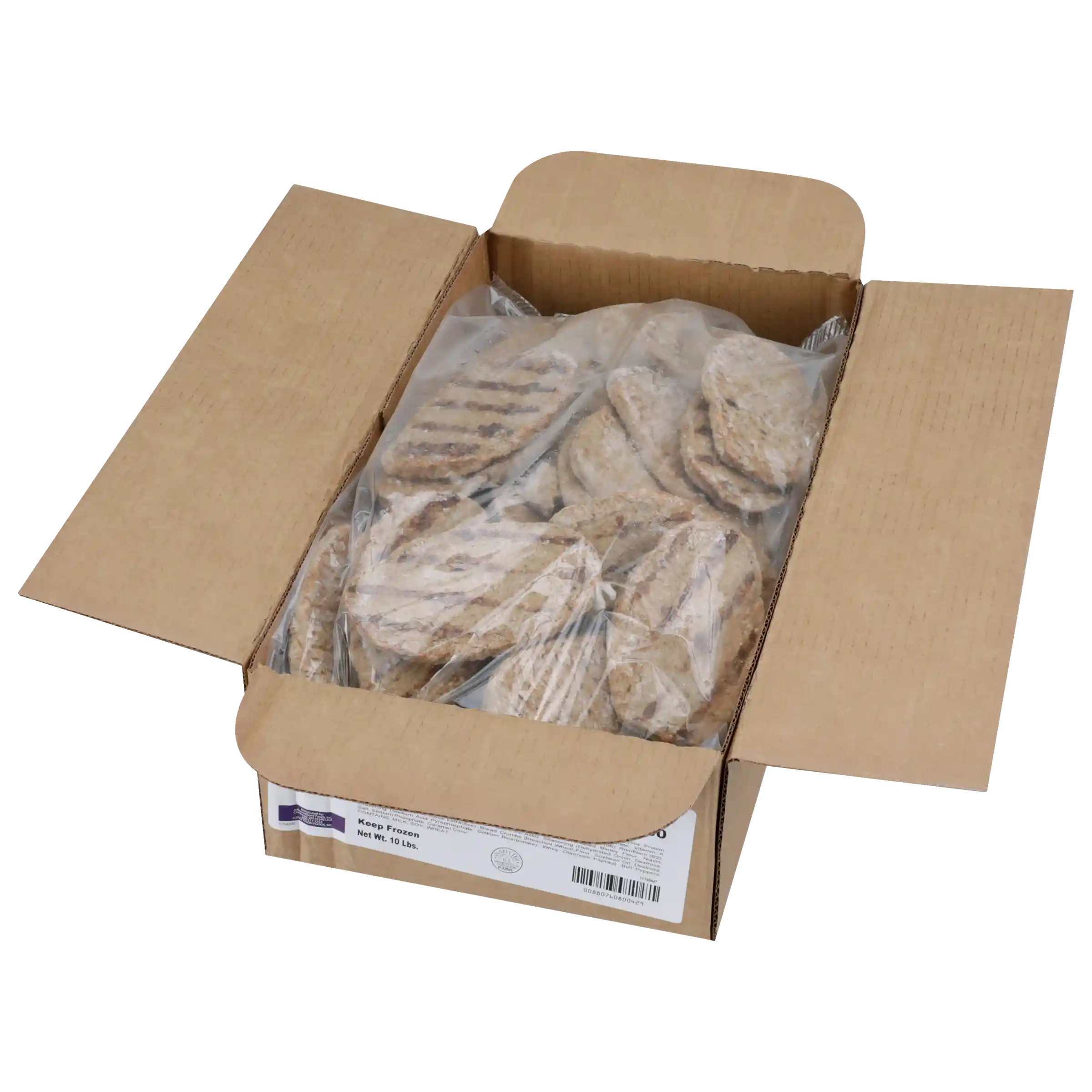AdvancePierre™ Fully Cooked Charbroiled Patties for Salisbury w/ Beef & Chicken_image_4