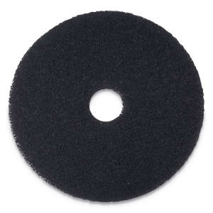 Boardwalk,  Stripping Round Floor Pad, 21", Black