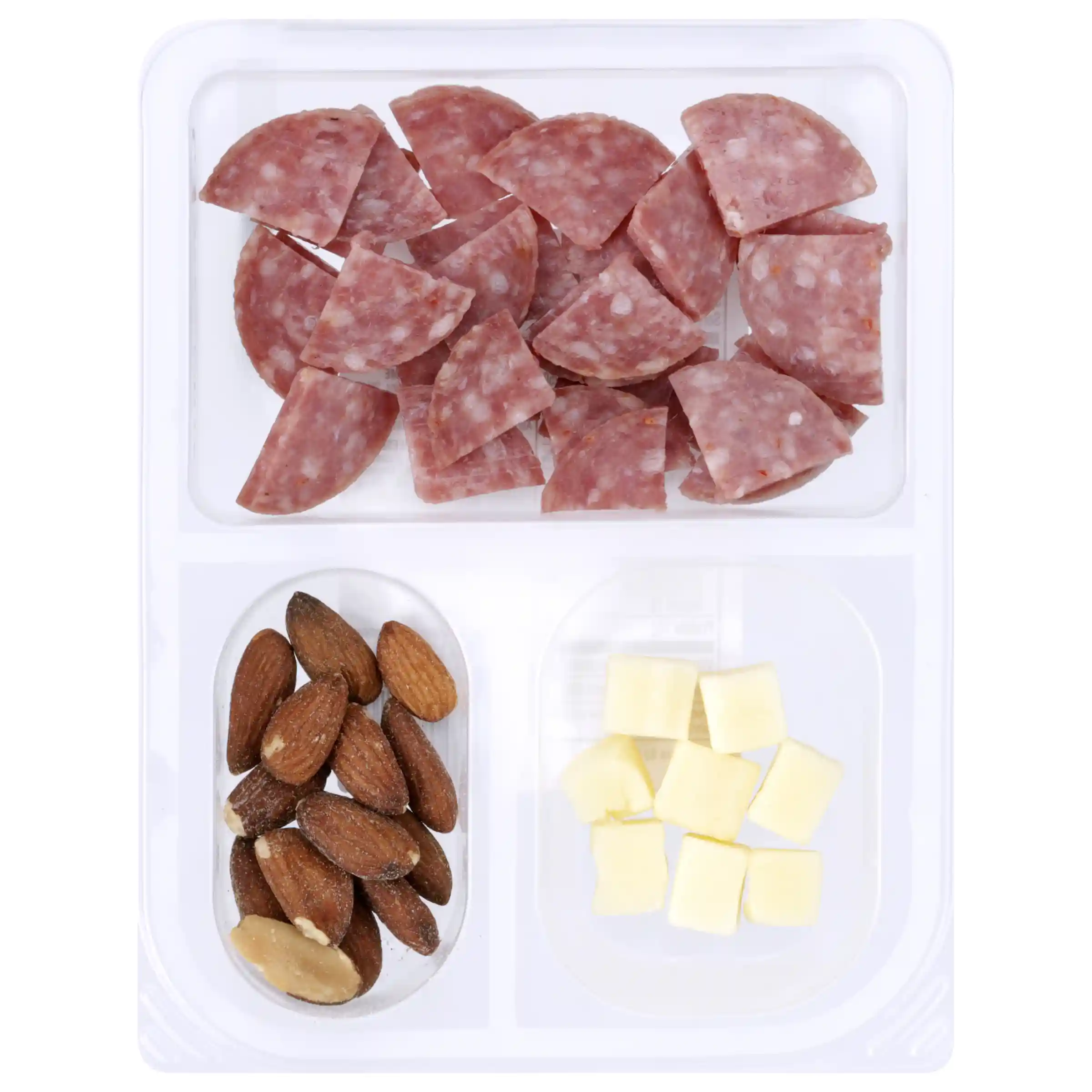 Hillshire Snacking Bistro Bites, Wine Infused Salami, White Cheddar Cheese, Salted Almonds, 2.8 oz https://images.salsify.com/image/upload/s--NmdXa40v--/q_25/gud3pojj45ecnxgzvpcd.webp