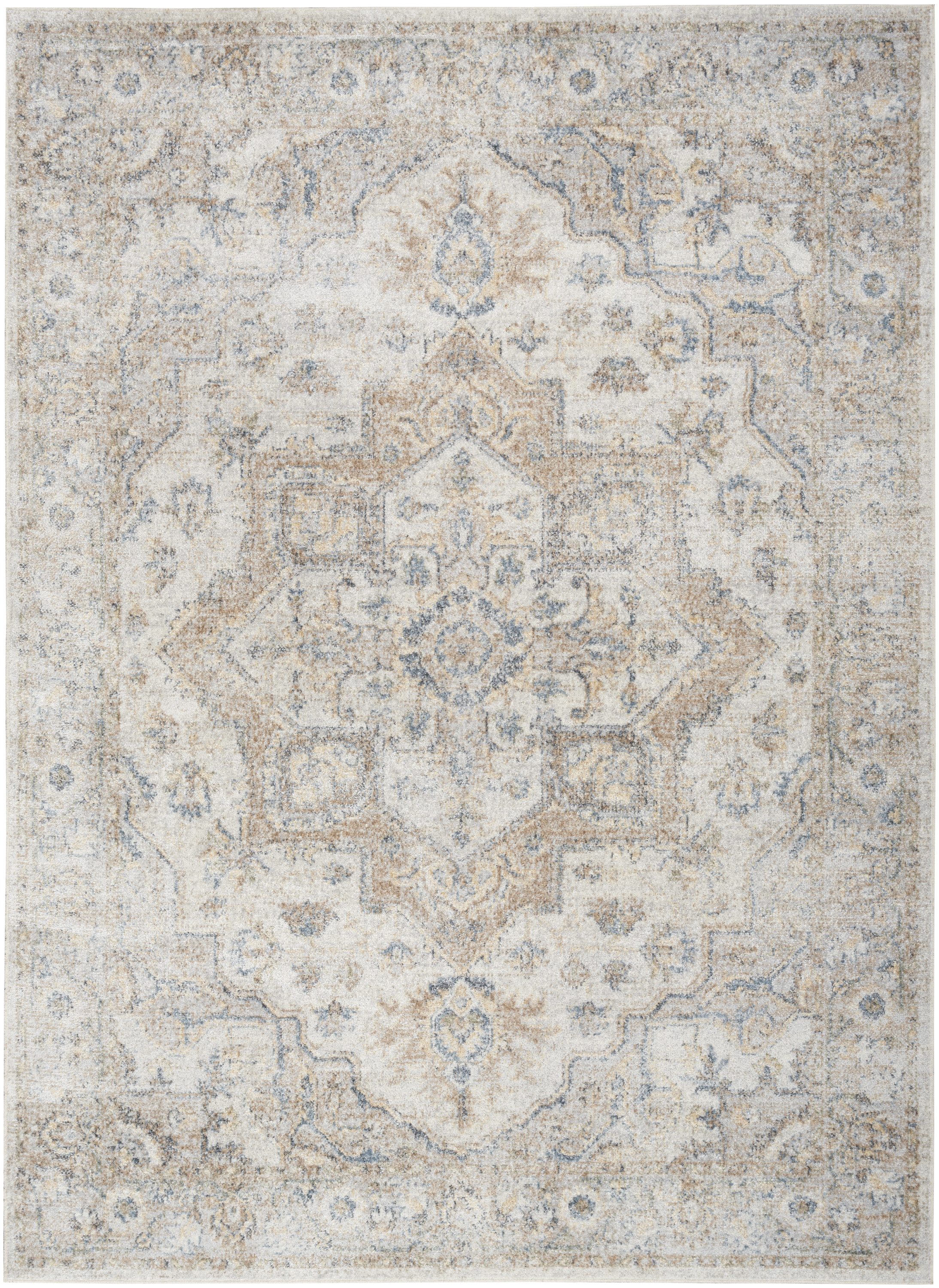48.00" x 72.00" x .25" Astra Machine Washable Turkey N1875