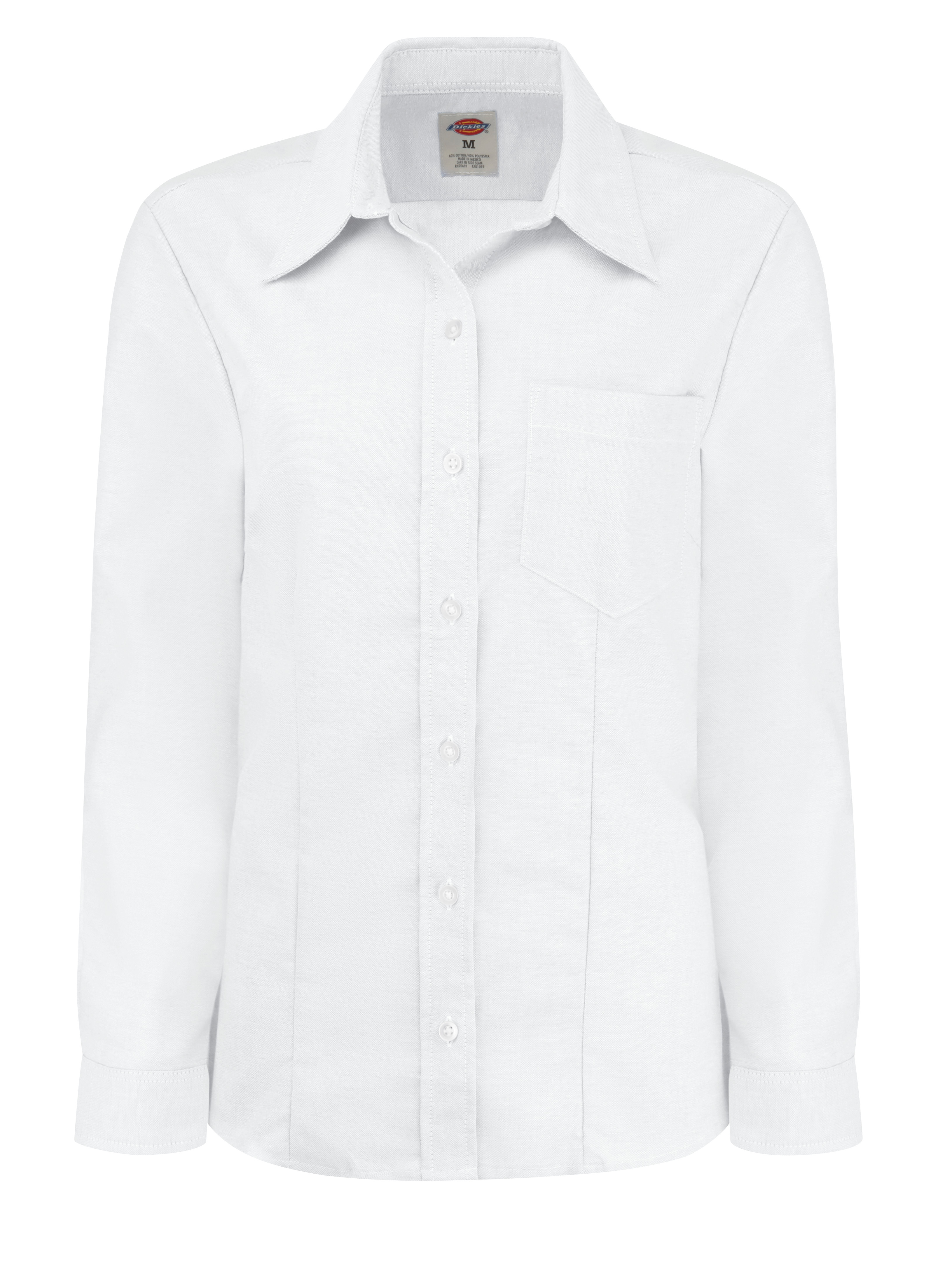 Women‘s Long-Sleeve Stretch Oxford Shirt-Dickies