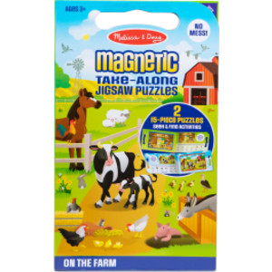 Take Along Magnetic Jigsaw Puzzles - On the Farm