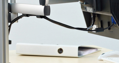 Keep your workspace neat and organized.