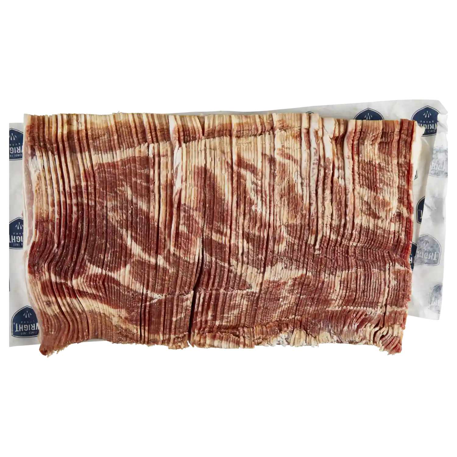 Wright® Brand Naturally Hickory Smoked Regular Sliced Bacon, Bulk, 15 Lbs, 10-14 Slices per Pound, Frozen_image_21