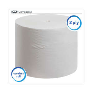 KIM07001, Kimberly Clark, Scott Essential, 2 ply, 3.7in Bath Tissue