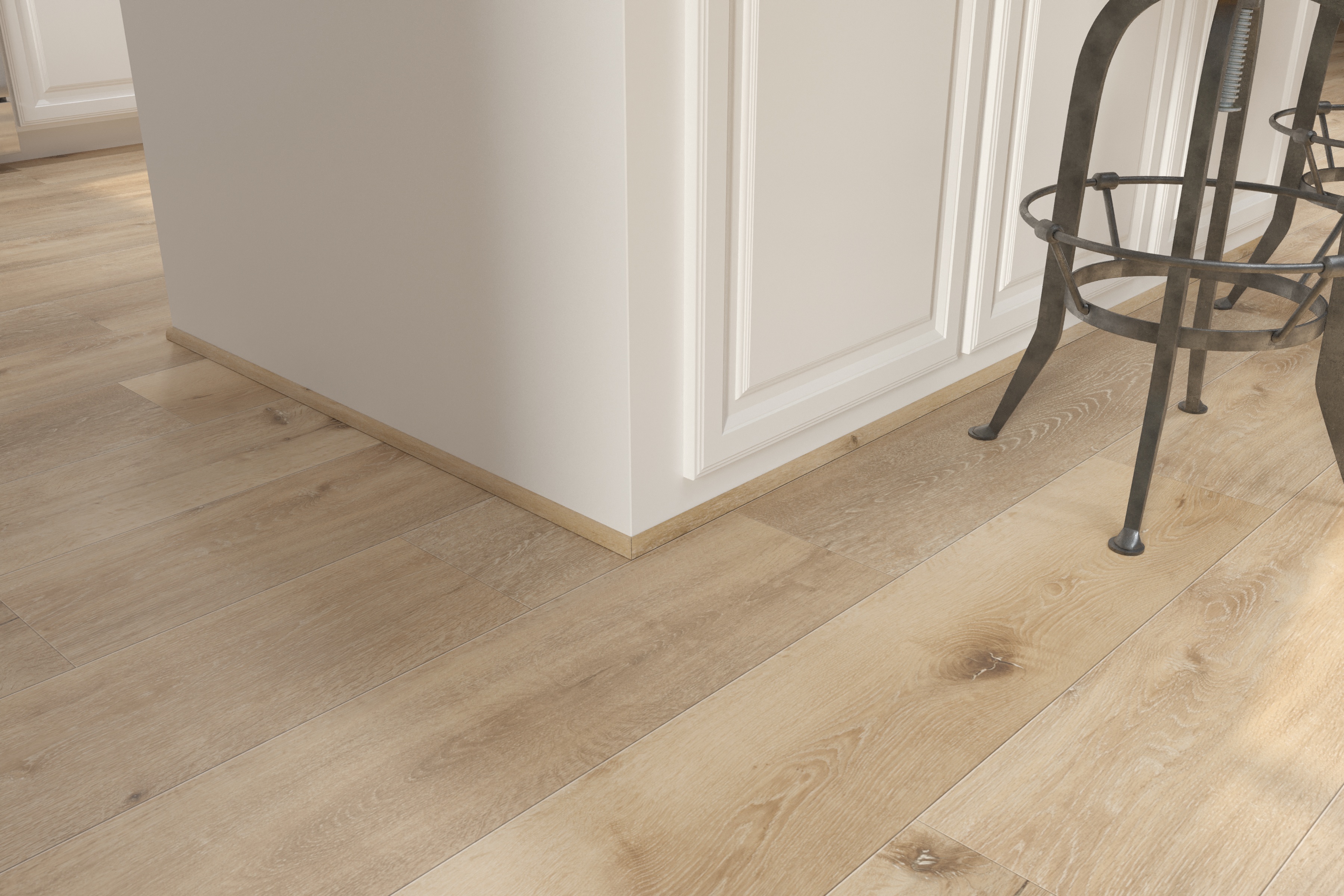 Natural Elm Quarter Round view 2