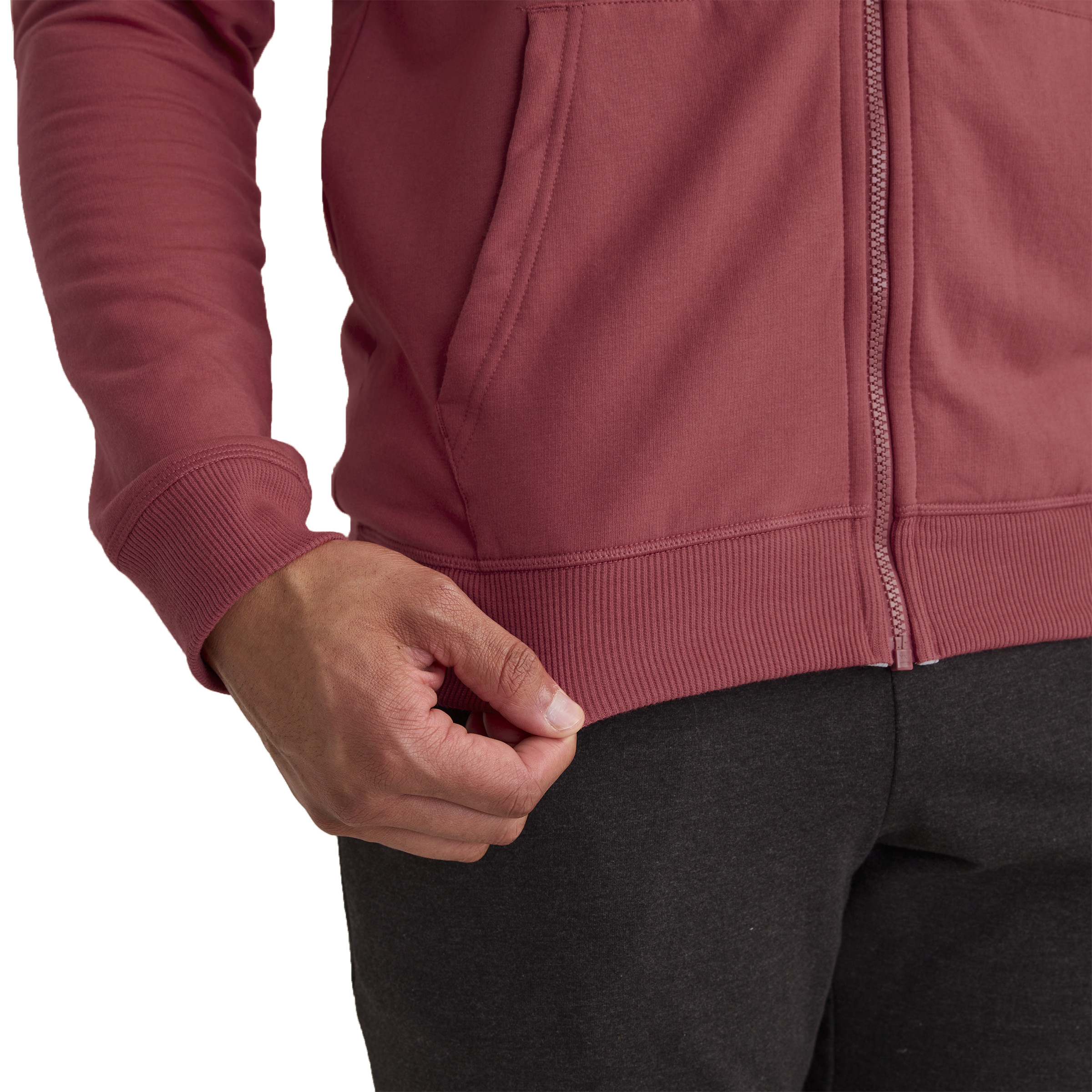 Jockey Men's Cotton Blend Fleece Full Zip Hoodie - Picture 13 of 32