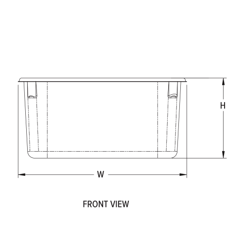 Engineering front view