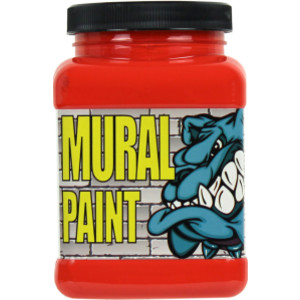 Mural Paint, Pint, Fury (Orange)