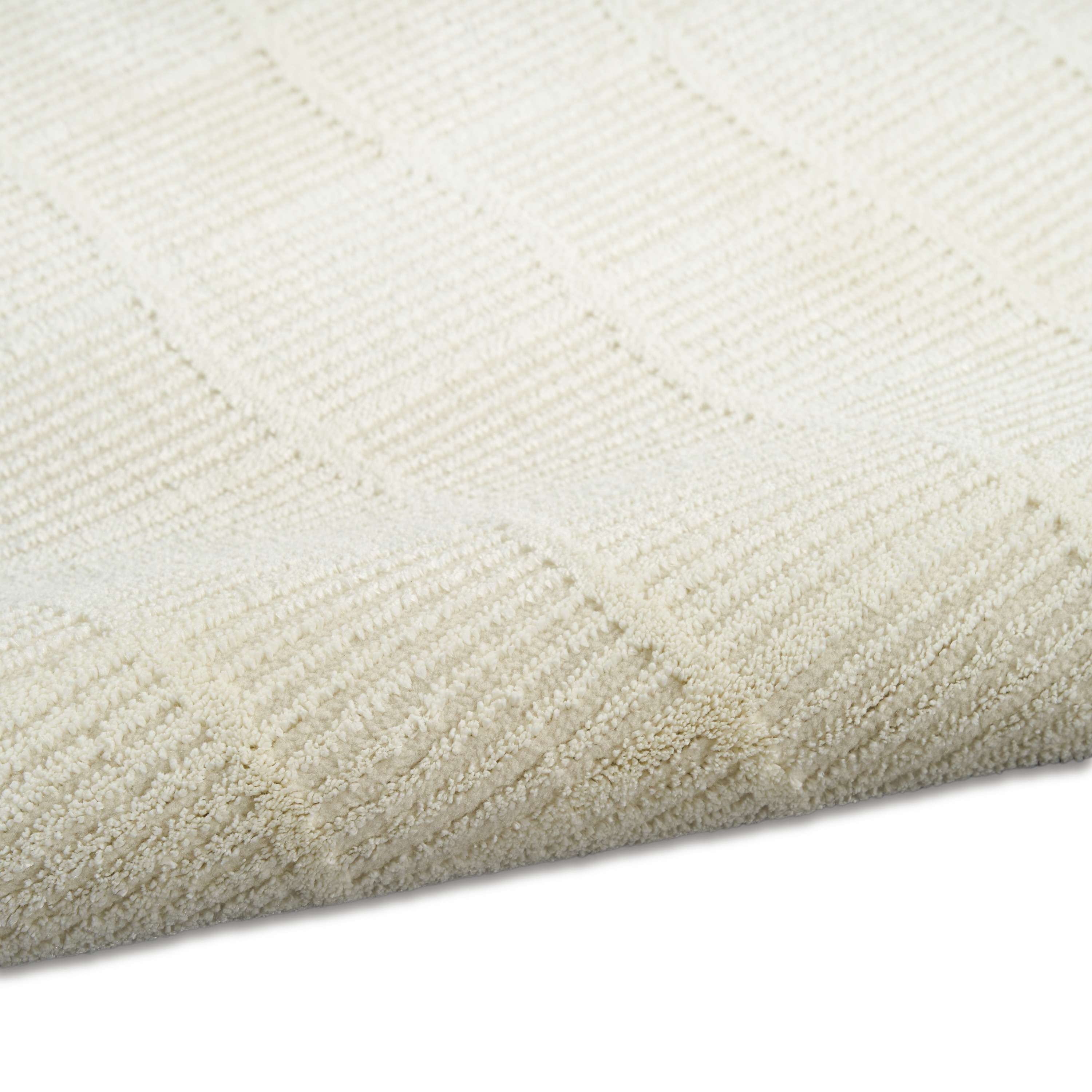 Nourison Eco Cycle 6'6" x 9'2" Ivory Modern Indoor Rug
