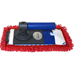 Hillyard, Trident, Microfiber Pocket Mop Trowel Frame with LED Blacklight and Scraper, 11"