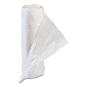 Inteplast,  HDPE Liner, 16 gal Capacity, 24 in Wide, 31 in High, 8 Microns Thick, Clear