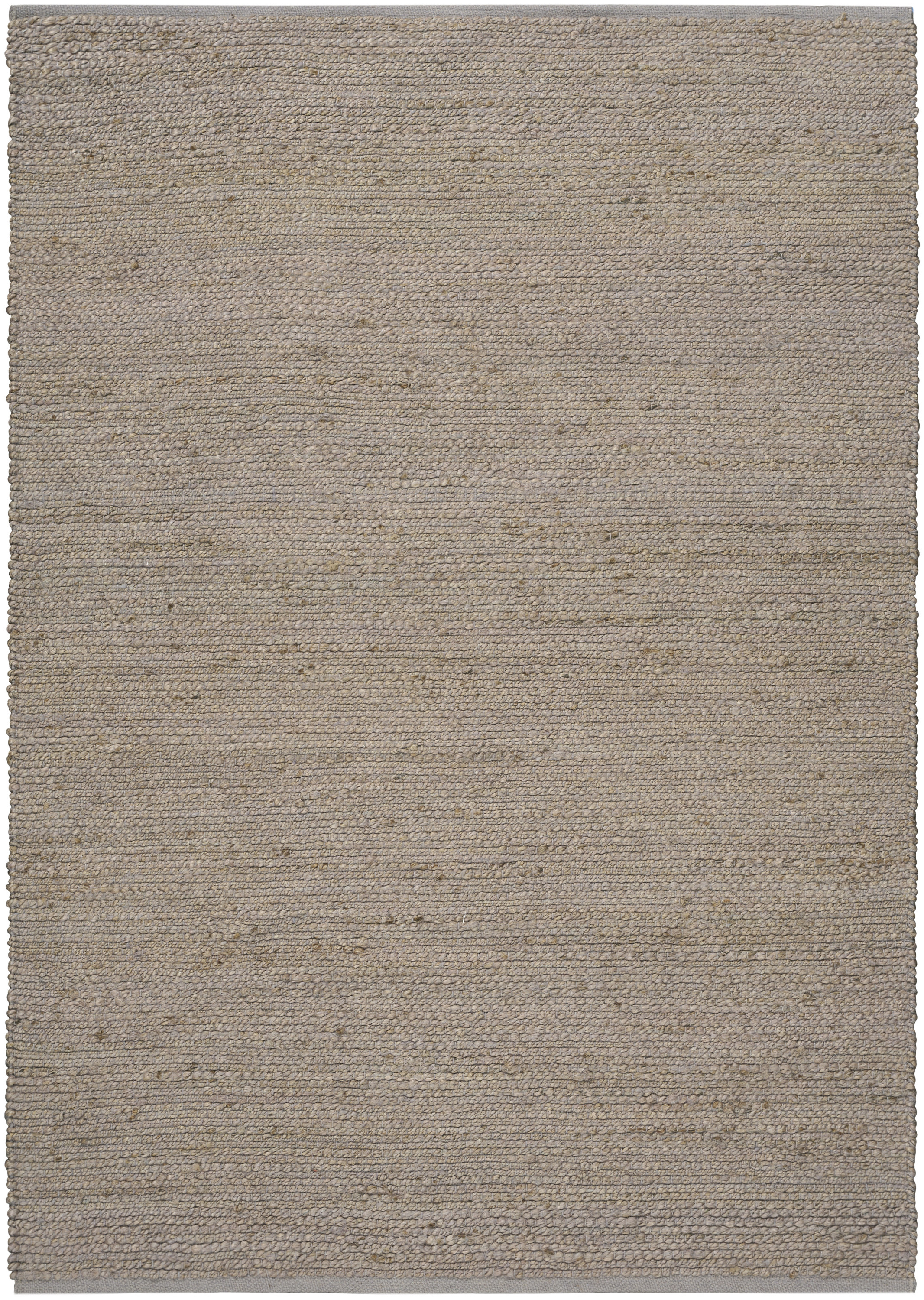 Nourison Natural Jute 5' x 7' Grey Farmhouse Indoor Rug