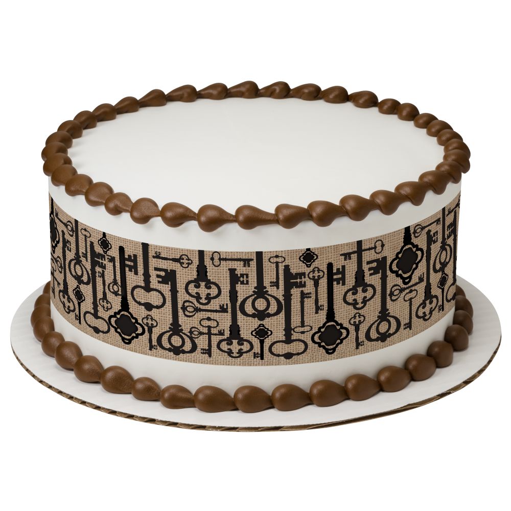 Image Cake Vintage Keys