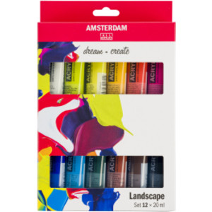 Standard Acrylic Landscape Set, 12 x 20mL