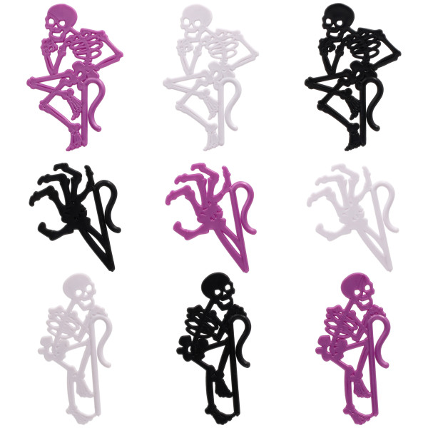 Skeletons Beverage Marker Cupcake Layon
