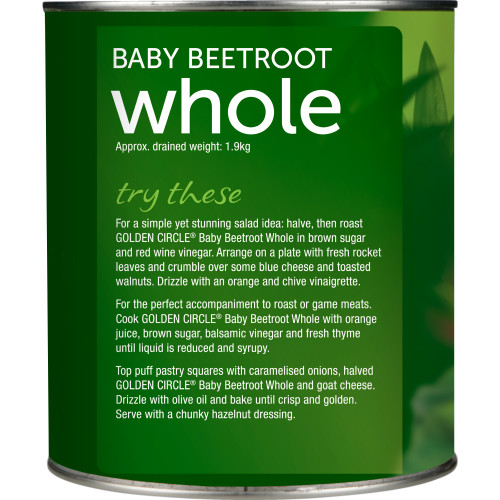  Golden Circle® Whole Baby Beetroot 3kg x 3 