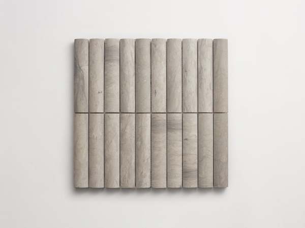 lapidary | cabochon short mosaic sheet | alpaca grey 