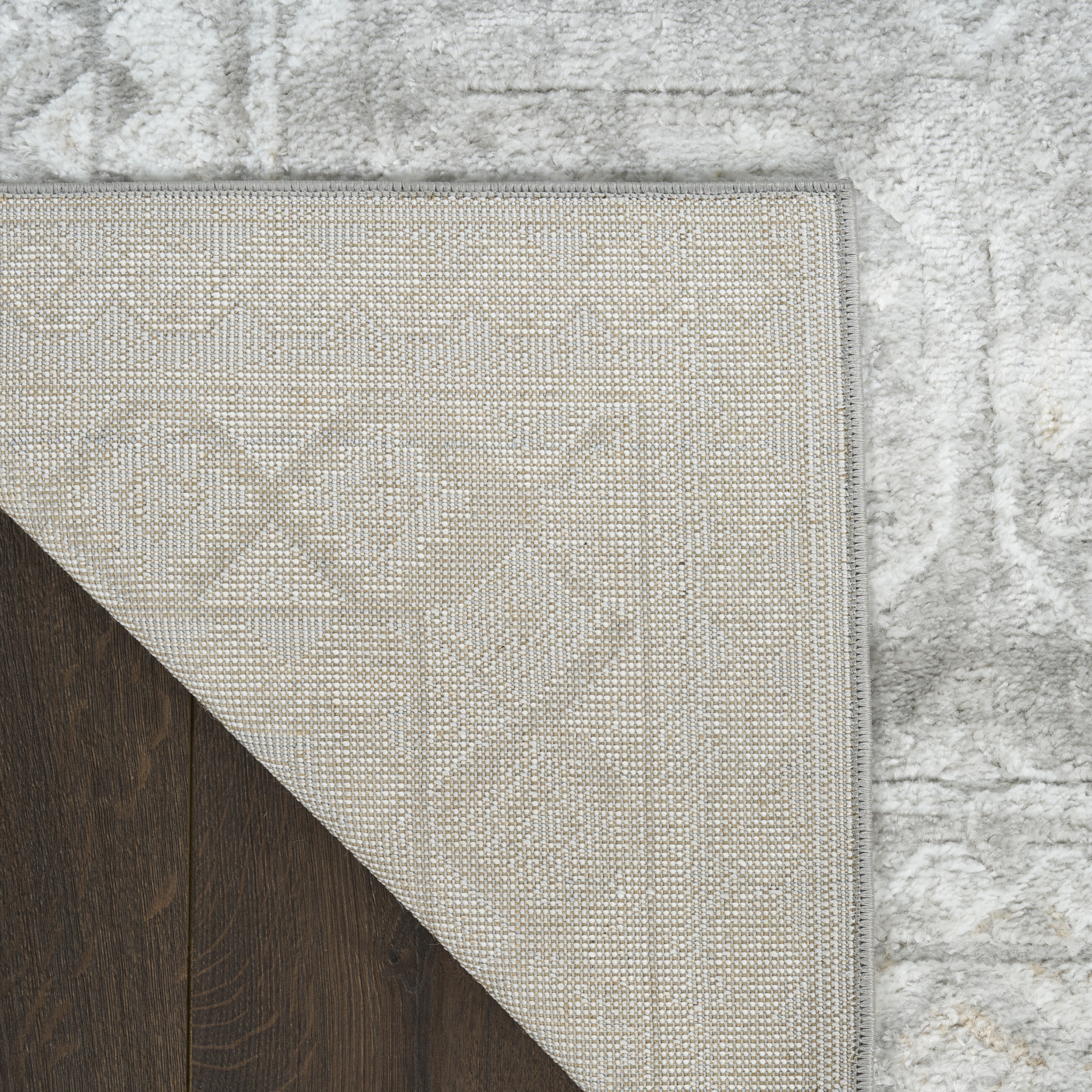 Nourison Dekor 2' x 4' Grey Vintage Indoor Rug
