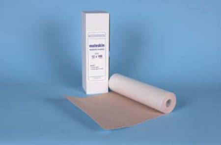 Dr. Jill's Foot Pads Inc ROLL, MOLESKIN ADH 12"X5YDS (1RL/BG)