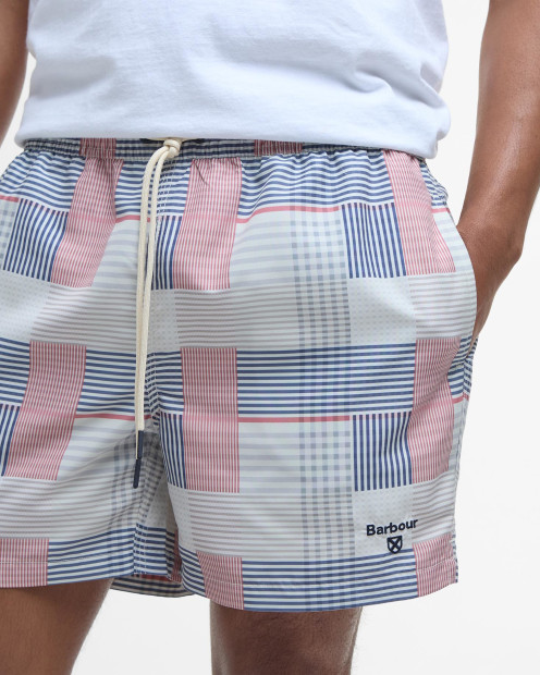 Patch Swim Shorts Washed Stone